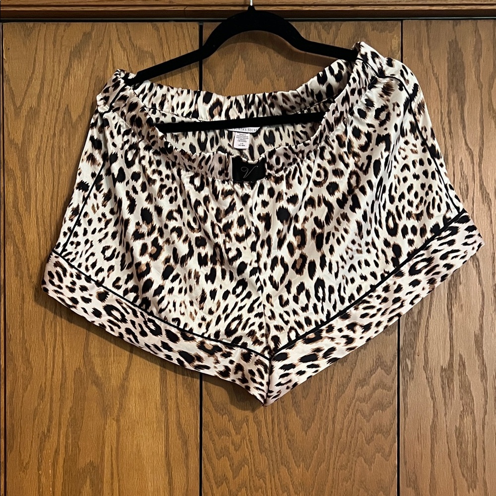 Victoria's Secret Animal Print Satin Shorts